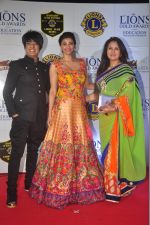 Rohit Verma, Daisy Shah, Poonam Dhillon at the 21st Lions Gold Awards 2015 in Mumbai on 6th Jan 2015